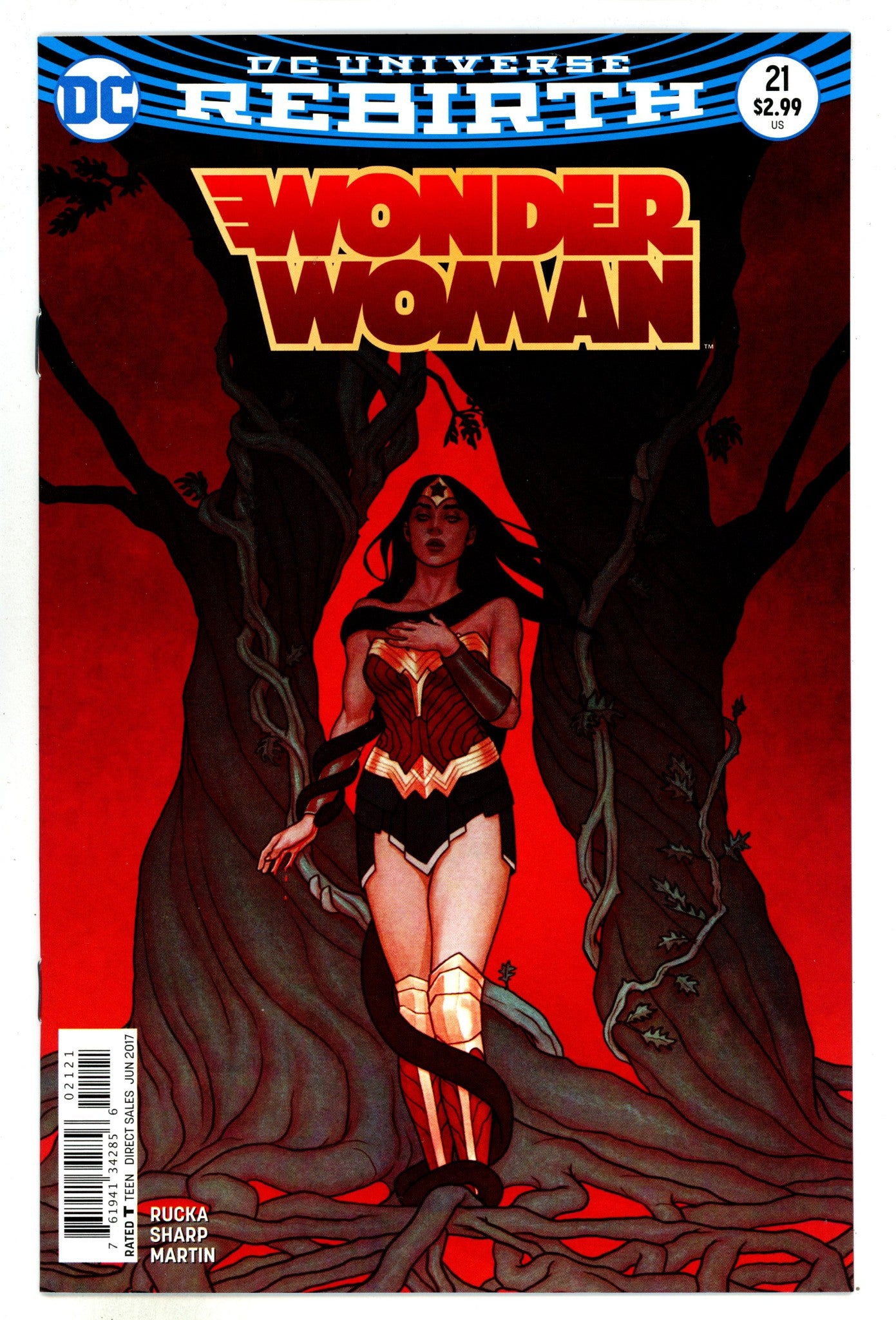 Wonder Woman Vol 5 21 High Grade (2017) Frison Variant 