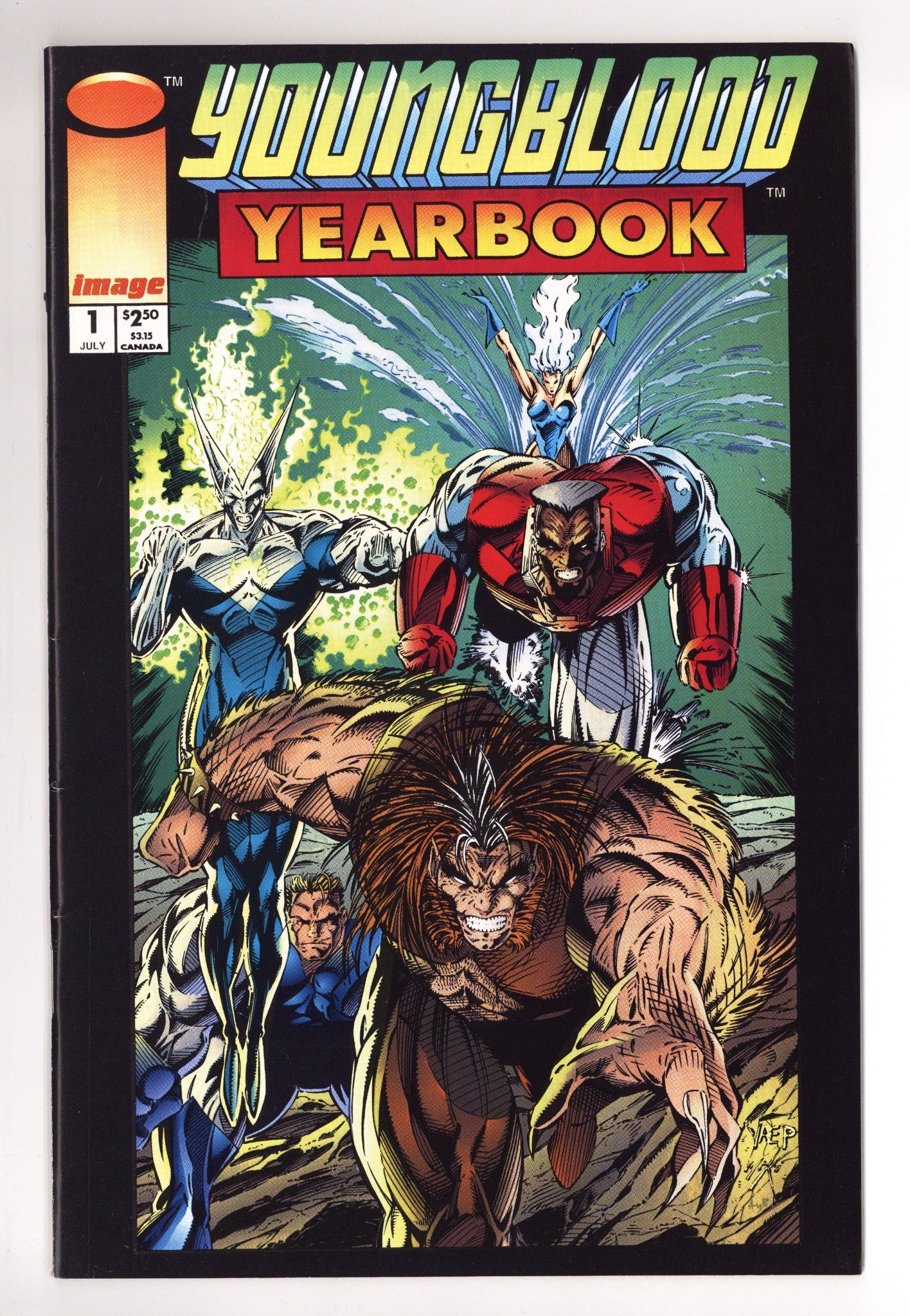 Youngblood [Youngblood Yearbook] 1 Mid Grade (1993) 