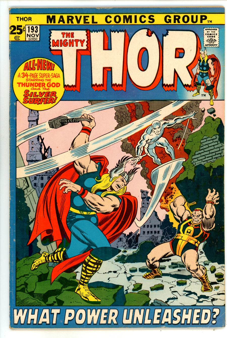 Thor Vol 1 193 FN (6.0) (1971) 