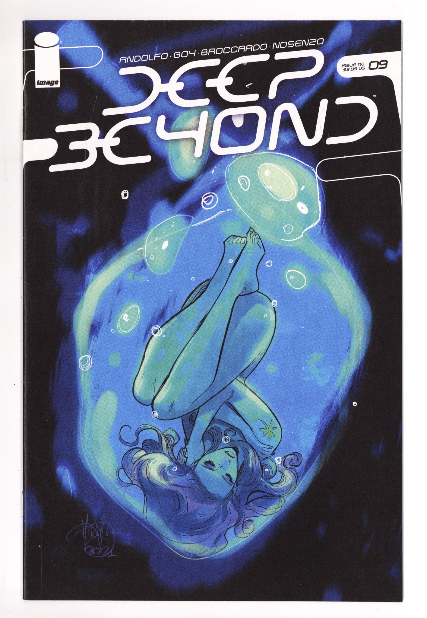 Deep Beyond   9  High Grade   (2021) Andolfo     Variant  