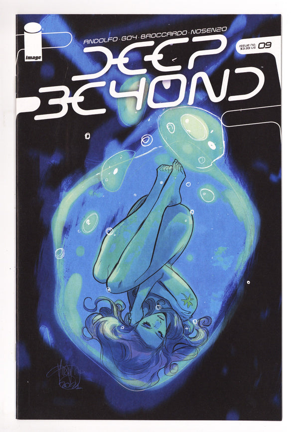 Deep Beyond   9  High Grade   (2021) Andolfo     Variant