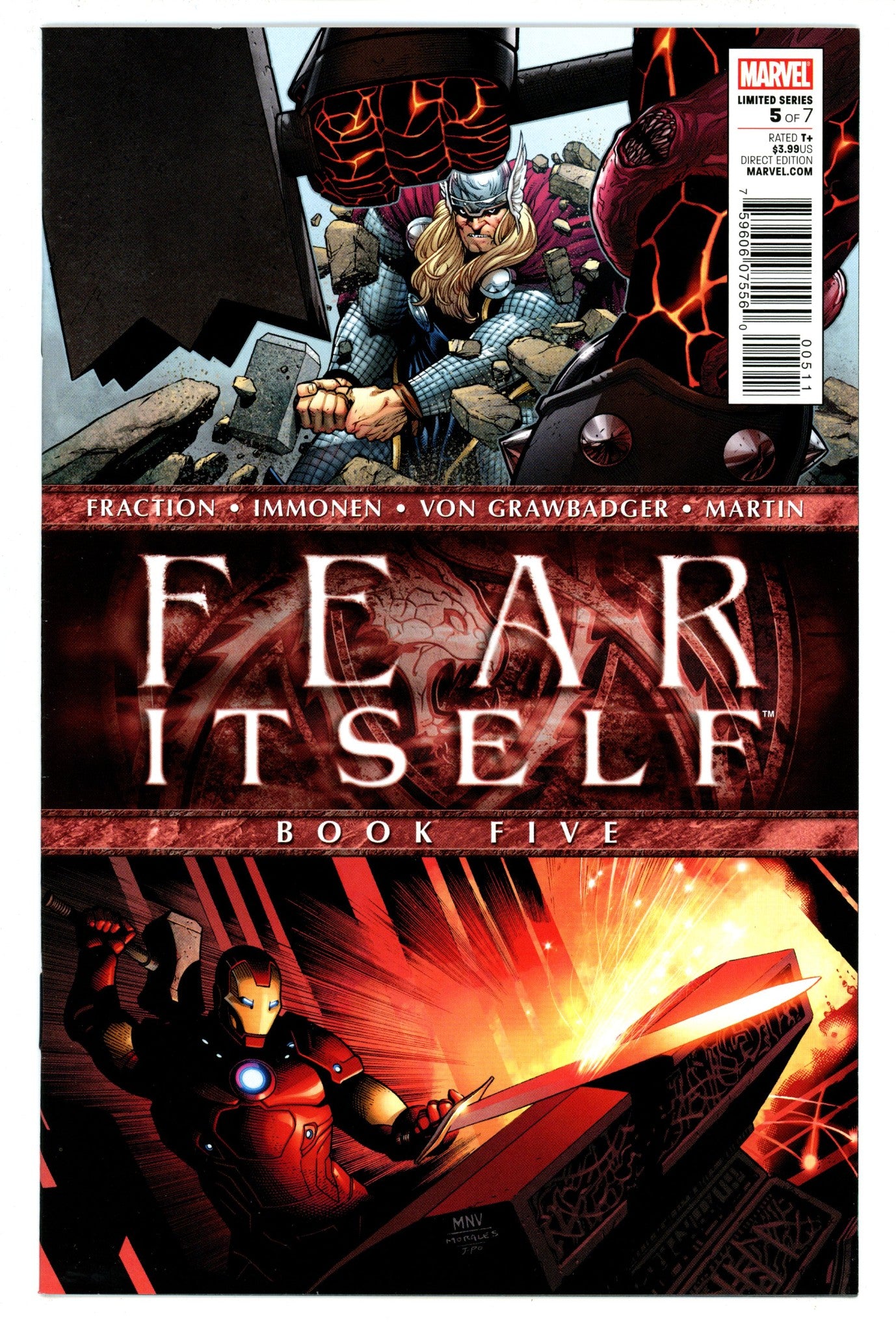 Fear Itself 5 High Grade (2011) 