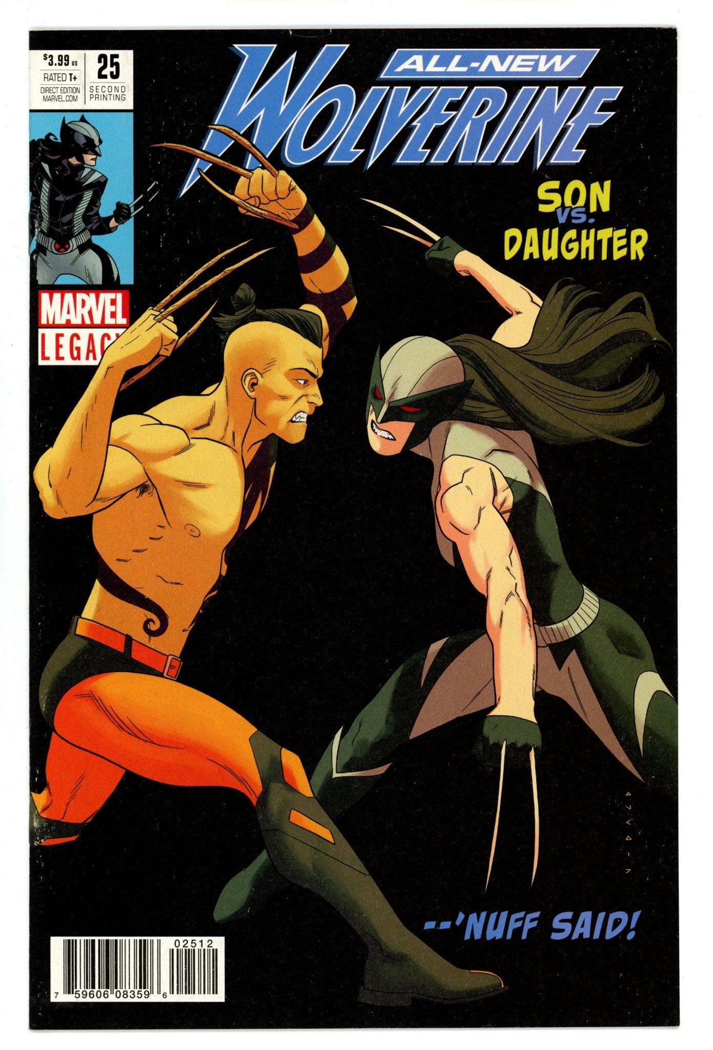 All-New Wolverine 25 Mid Grade (2017) 2nd Print 