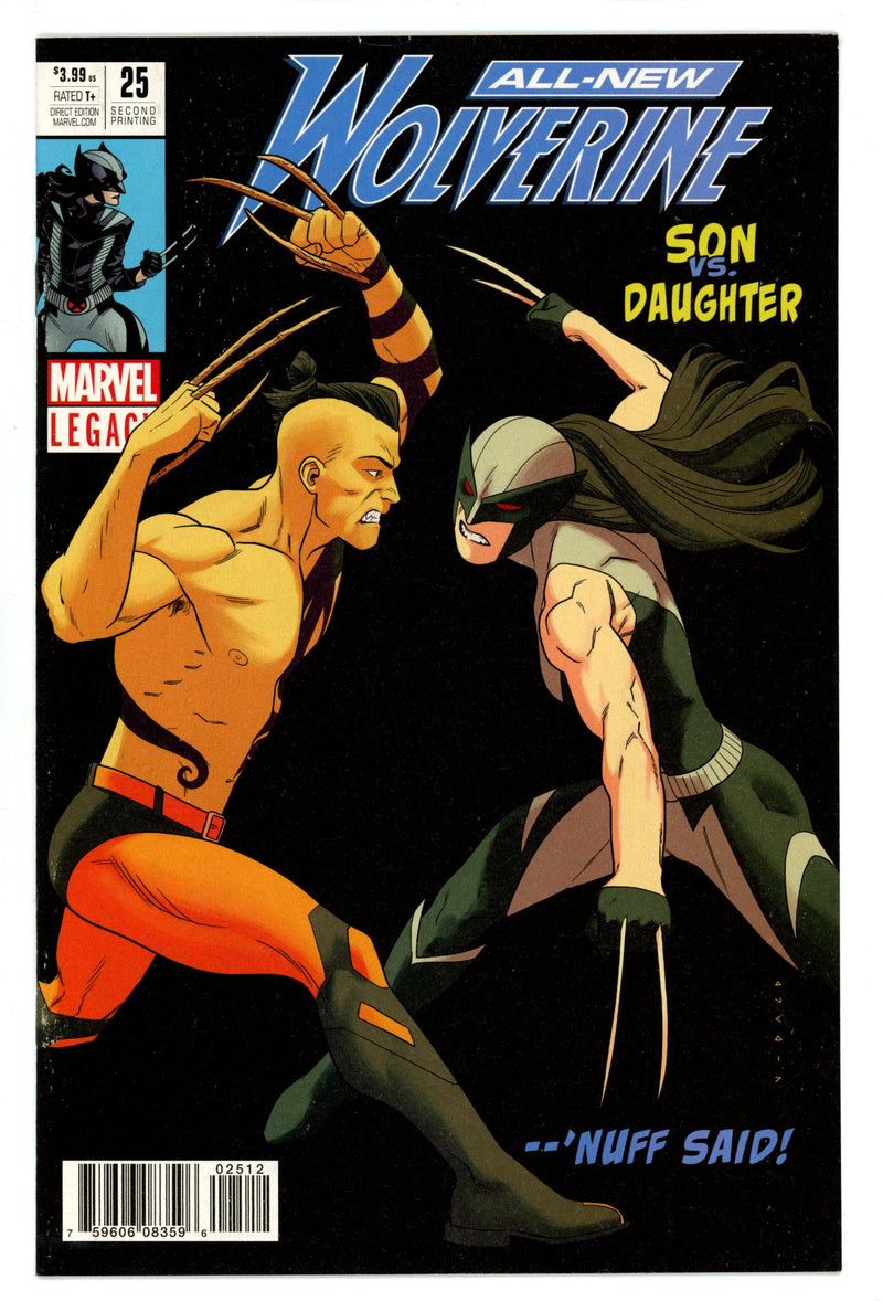 All-New Wolverine 25 Mid Grade (2017) 2nd Print 