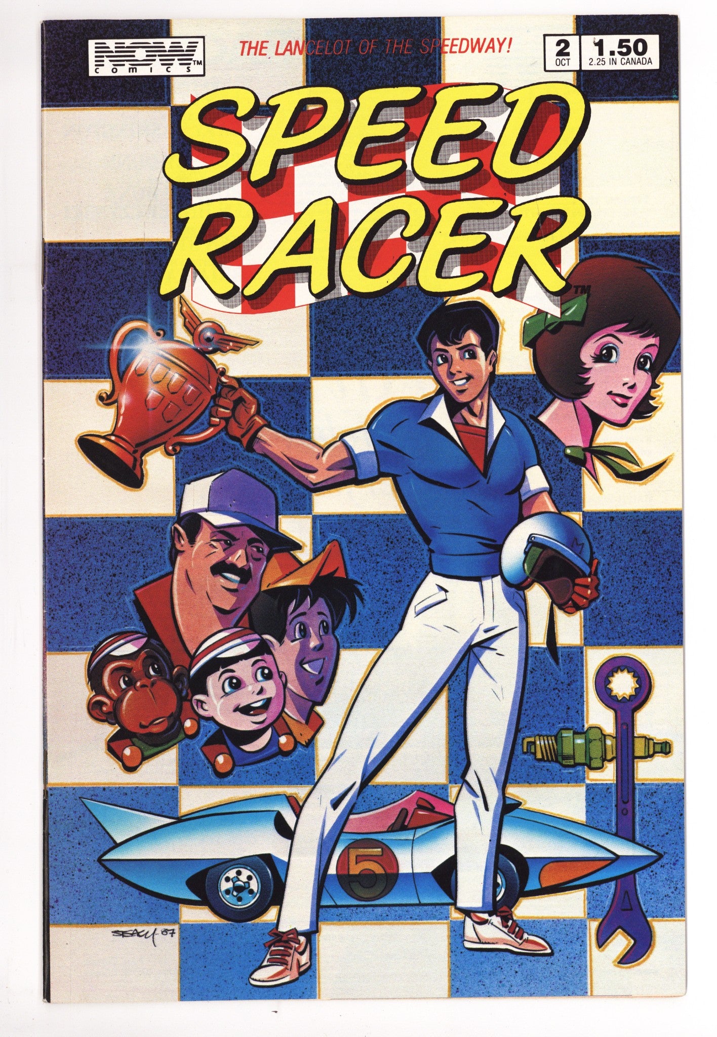 Speed Racer Vol 1 2 Mid Grade (1987) 