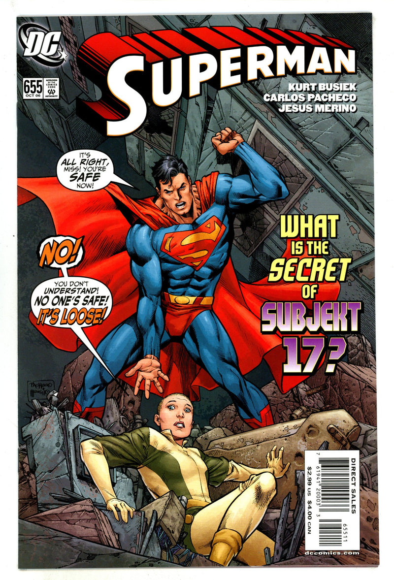 Superman Vol 1 655 High Grade (2006) 