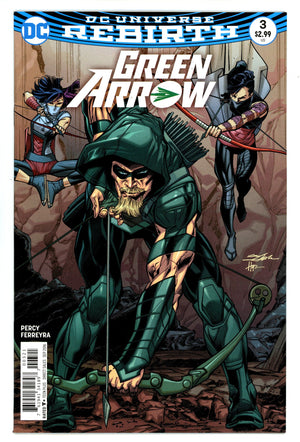 Green Arrow Vol 6 3 High Grade (2016) Adams Variant