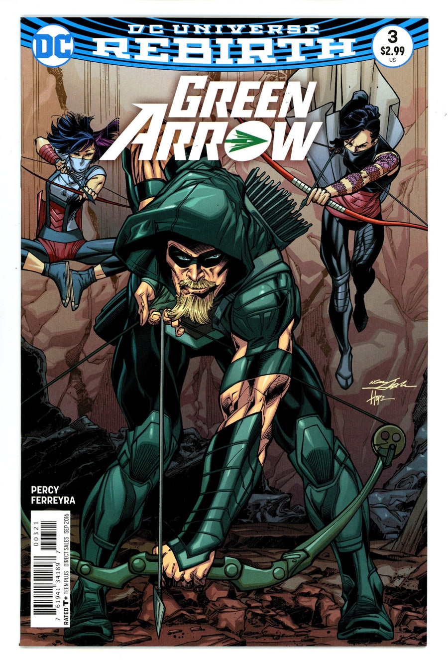 Green Arrow Vol 6 3 High Grade (2016) Adams Variant 