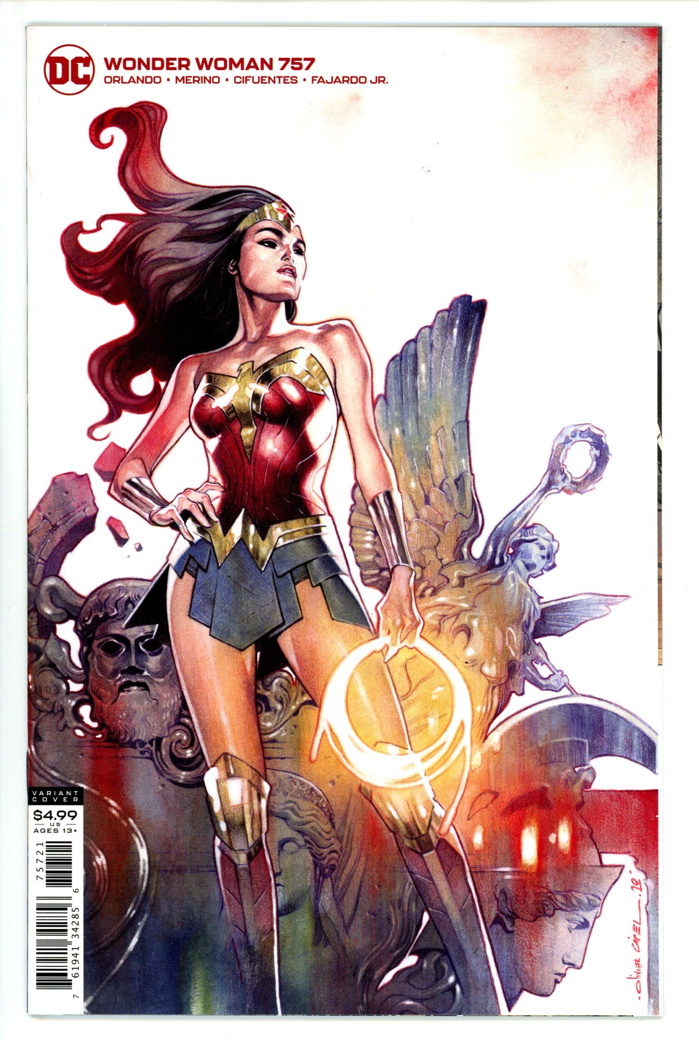 Wonder Woman Vol 5 757 Coipel Variant (2020)