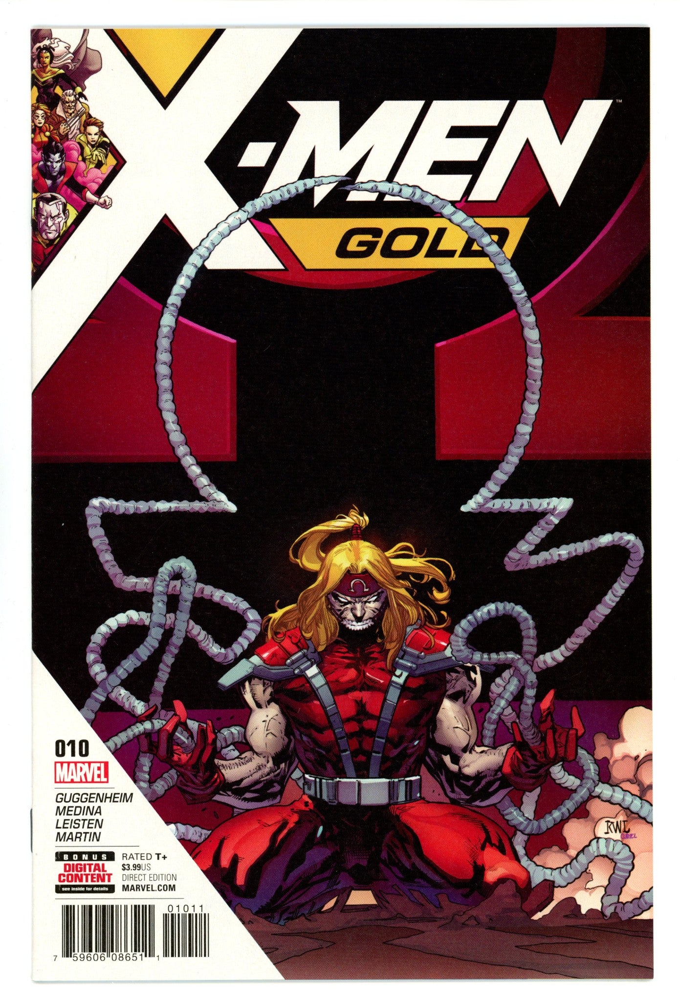 X-Men: Gold Vol 2 10 High Grade (2017) 