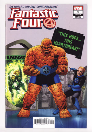Fantastic Four Vol 6 1 High Grade (2018) Cassaday Variant