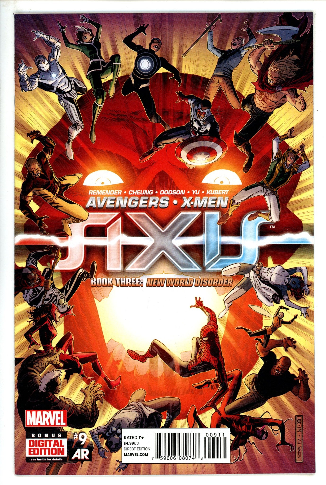 Avengers & X-Men: Axis 9 High Grade (2015) 