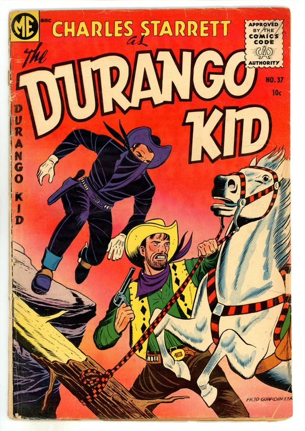 Charles Starrett as the Durango Kid 37 VG- (3.5) (1955)