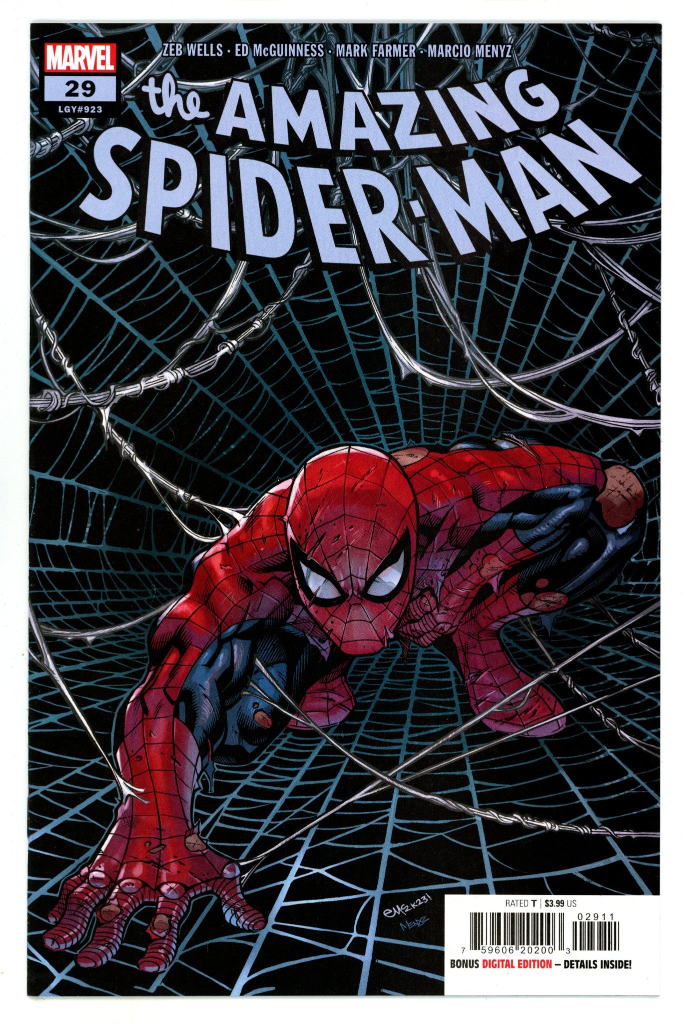 The Amazing Spider-Man Vol 6 29 (923)  High Grade  (2023)  
