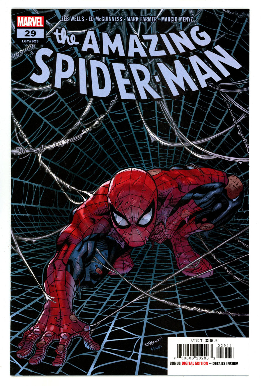 The Amazing Spider-Man Vol 6 29 (923)  High Grade  (2023)  