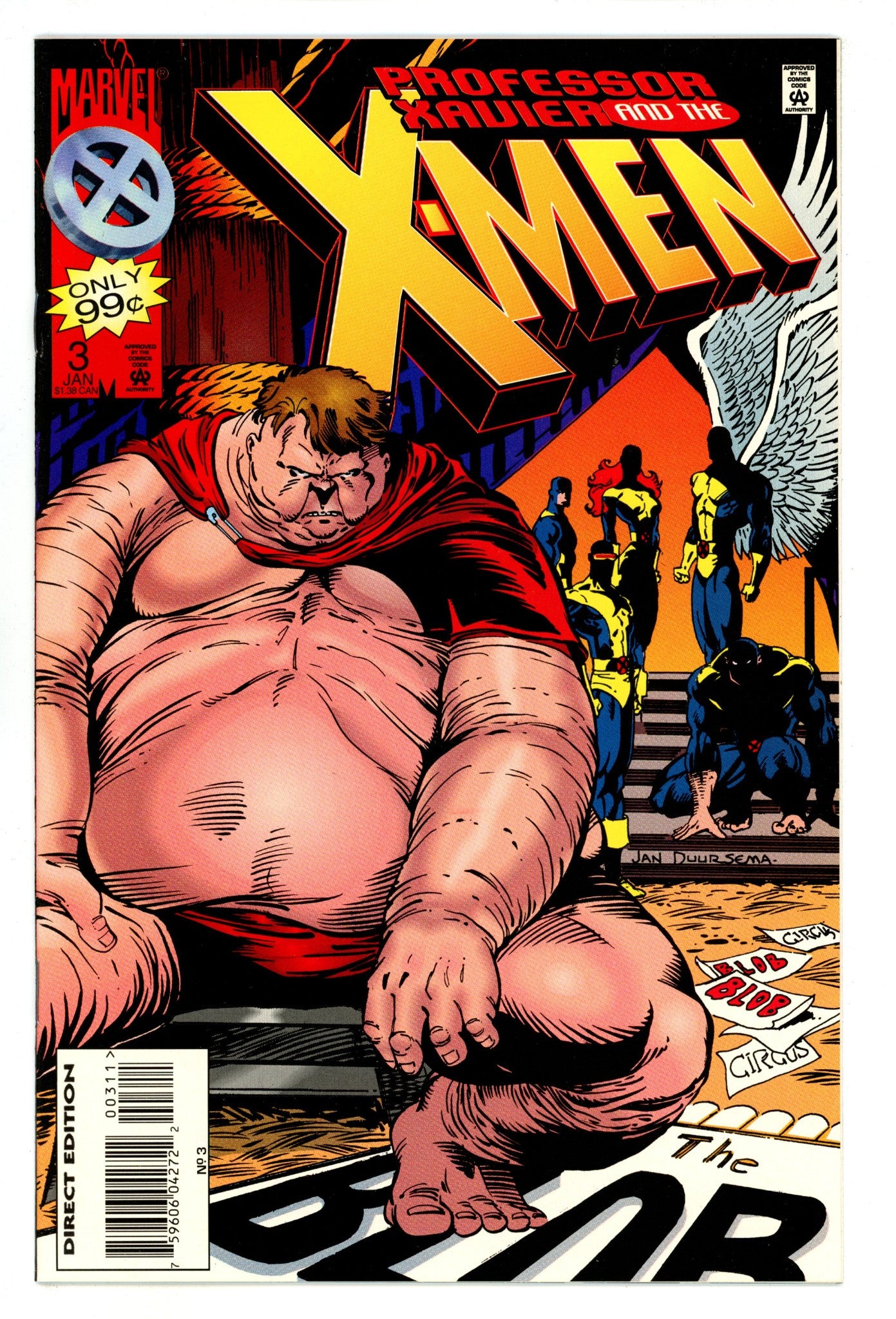 Professor Xavier and the X-Men 3 High Grade (1996) 