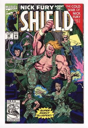 Nick Fury, Agent of S.H.I.E.L.D. Vol 4 40 Mid Grade (1992)