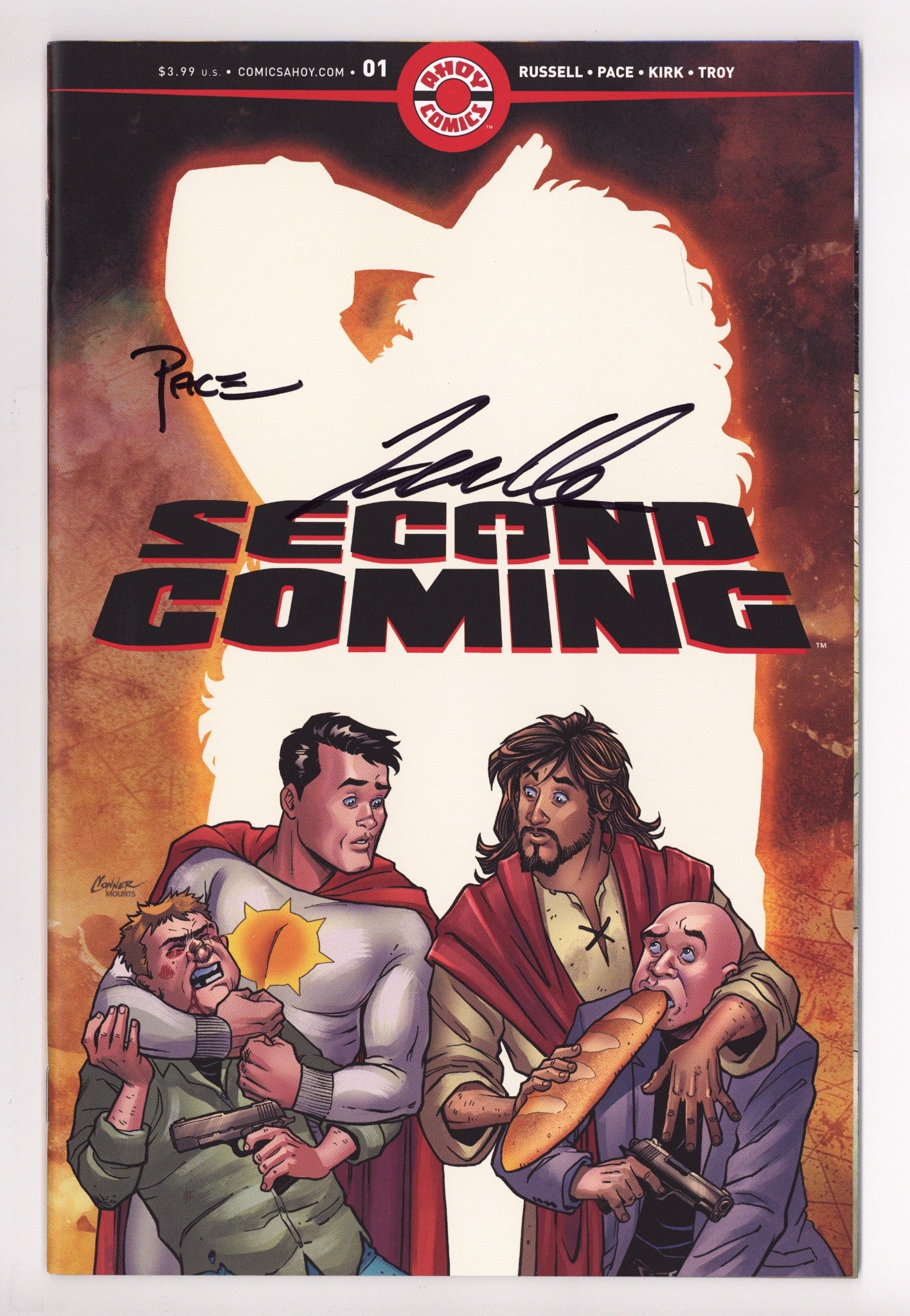 Second Coming 1 High Grade (2019) Signed x2 Cover Leonard Kirk & Richard Pace 
