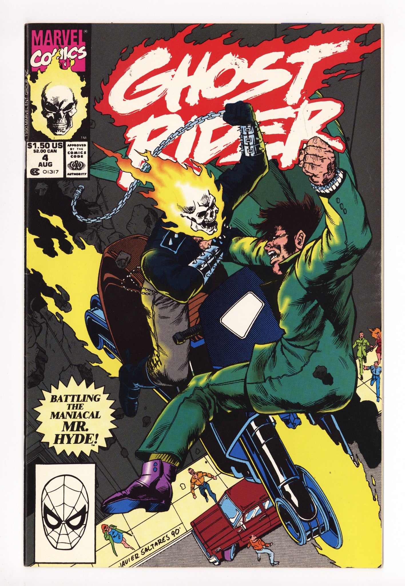 Ghost Rider Vol 2 4 High Grade (1990) 