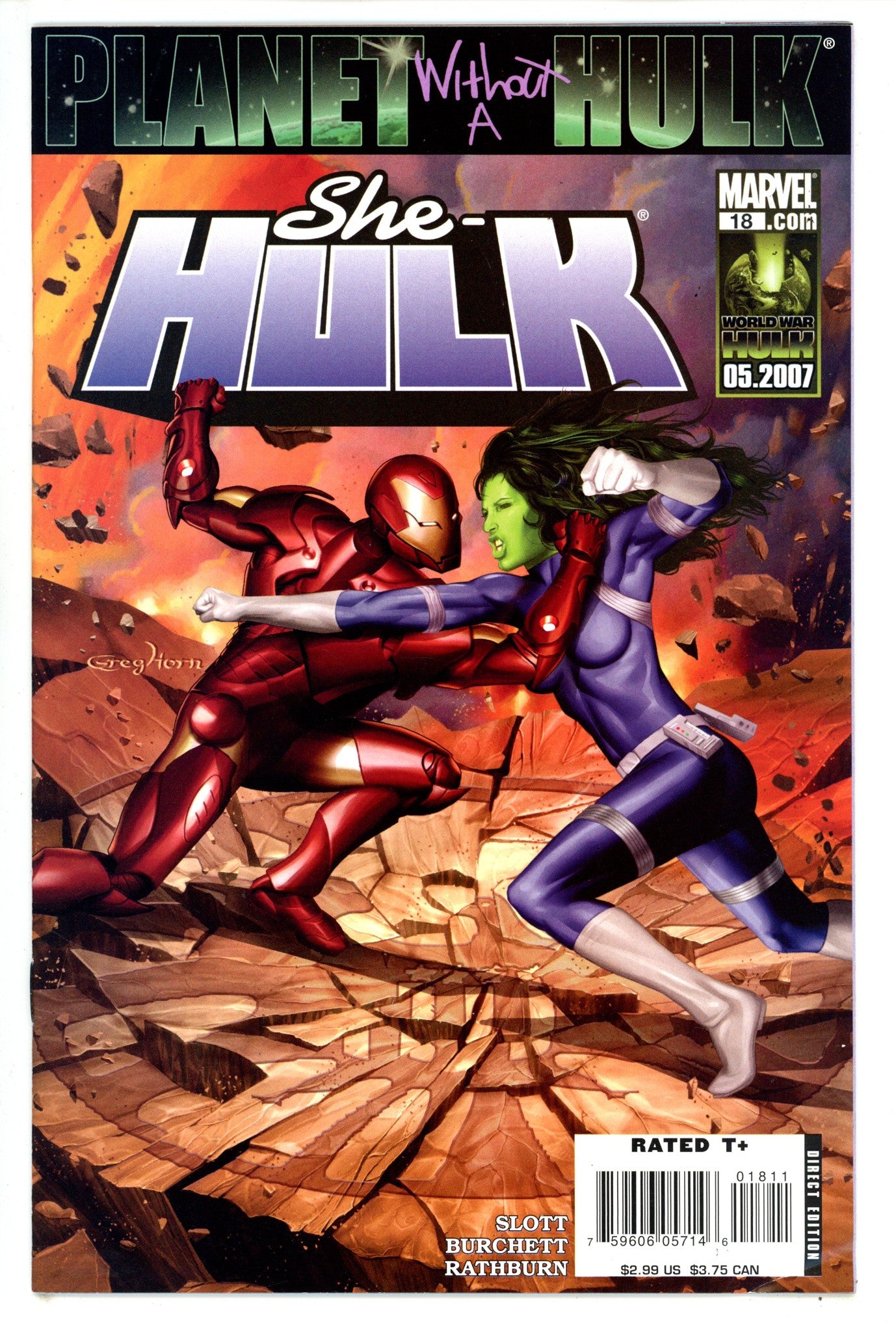 She-Hulk Vol 2 18 (2007)