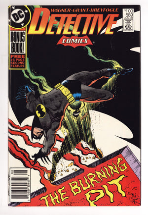 Detective Comics Vol 1 589 VF+ (8.5) (1988) Canadian Price Variant