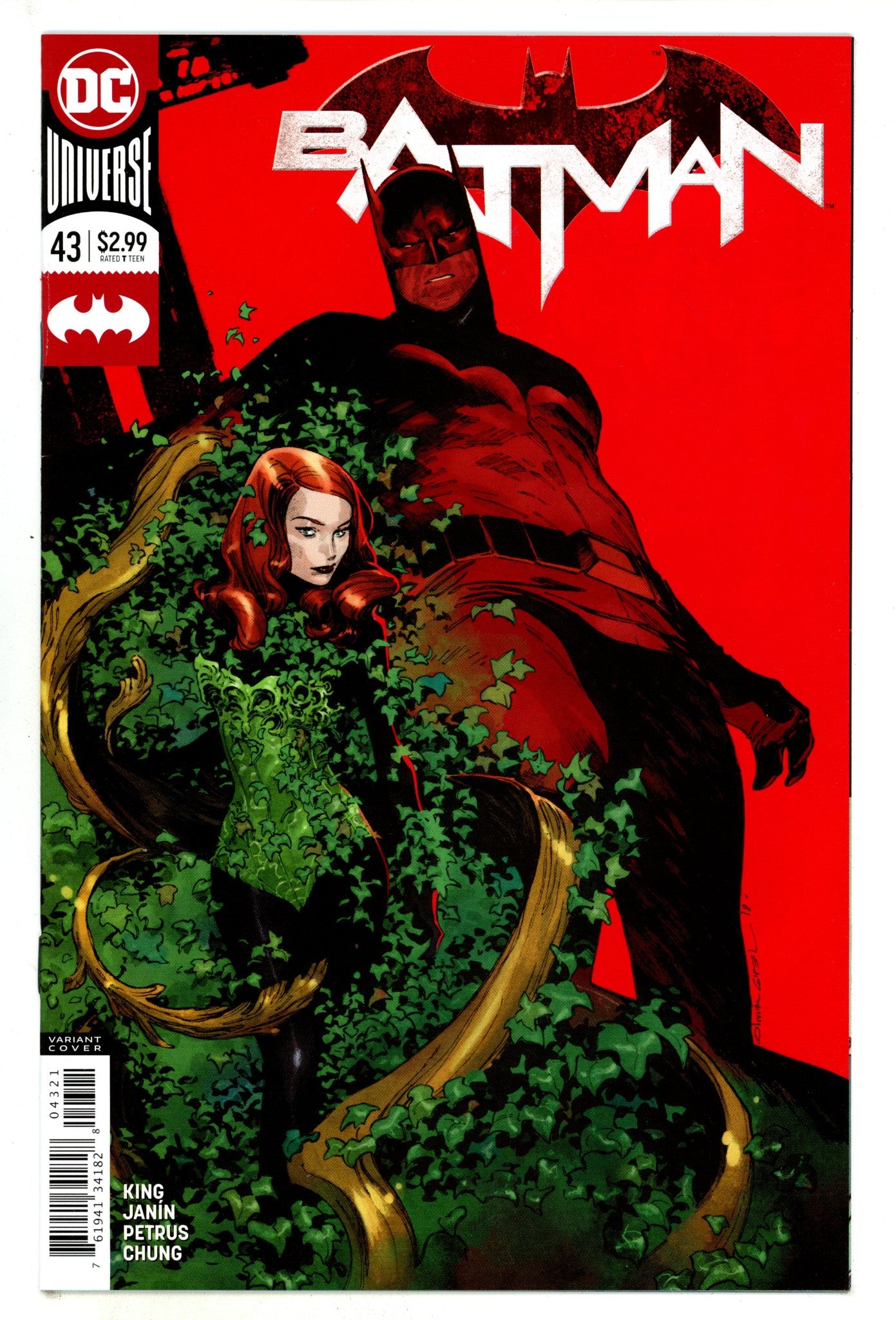 Batman Vol 3 43 High Grade (2018) Coipel Variant 