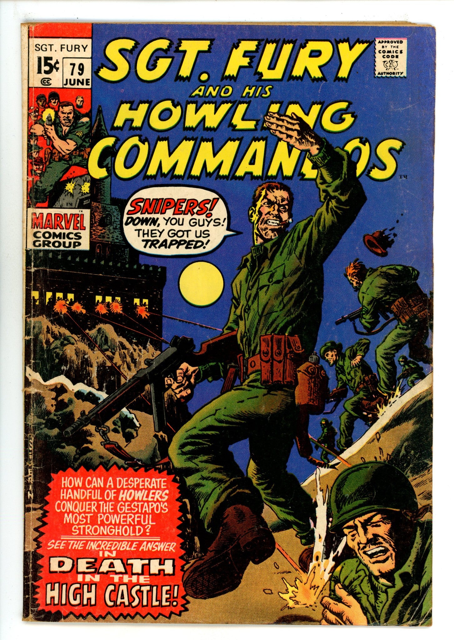 Sgt. Fury 79 VG (4.0) (1970) 