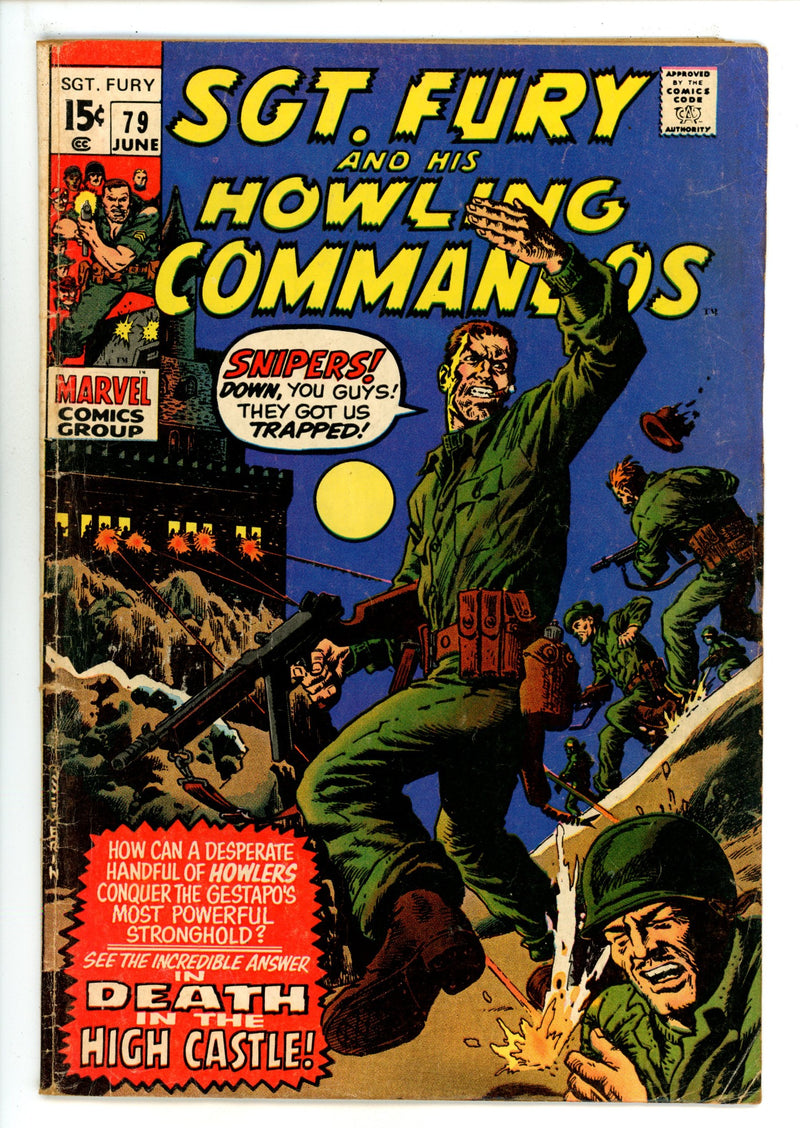 Sgt. Fury 79 VG (4.0) (1970) 