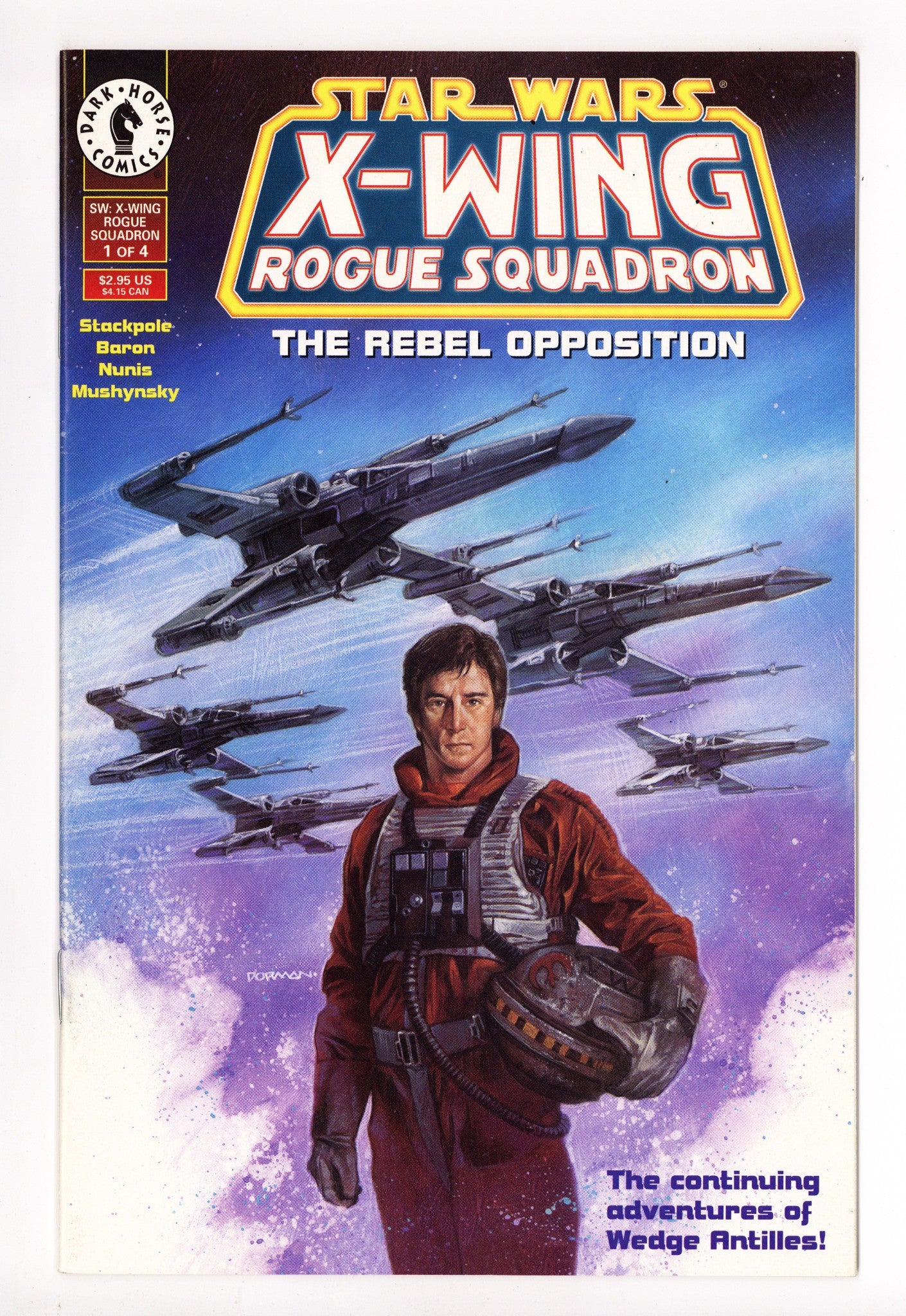 Star Wars: X-Wing Rogue Squadron   1  VF (8.0)   (1995)        