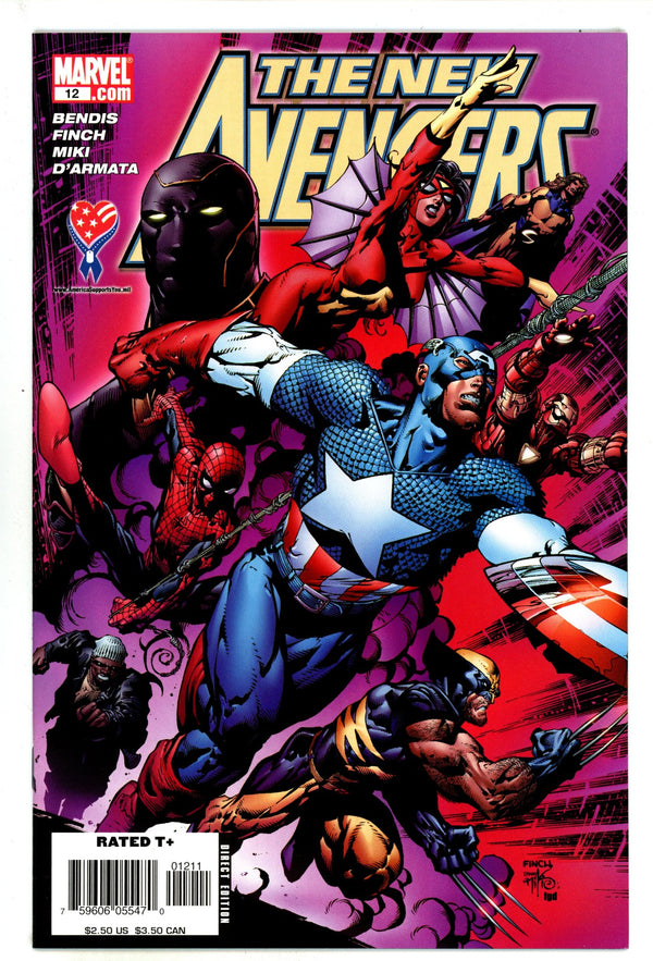 New Avengers Vol 1 12 High Grade (2005)