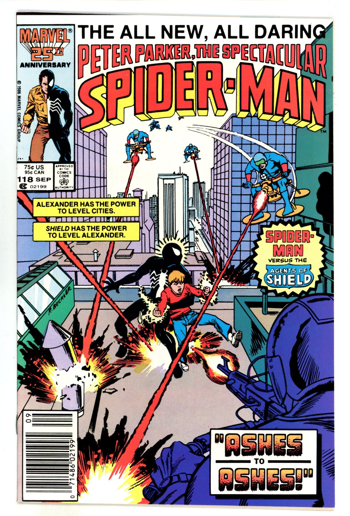 The Spectacular Spider-Man Vol 1 118 High Grade (1986) Newsstand 
