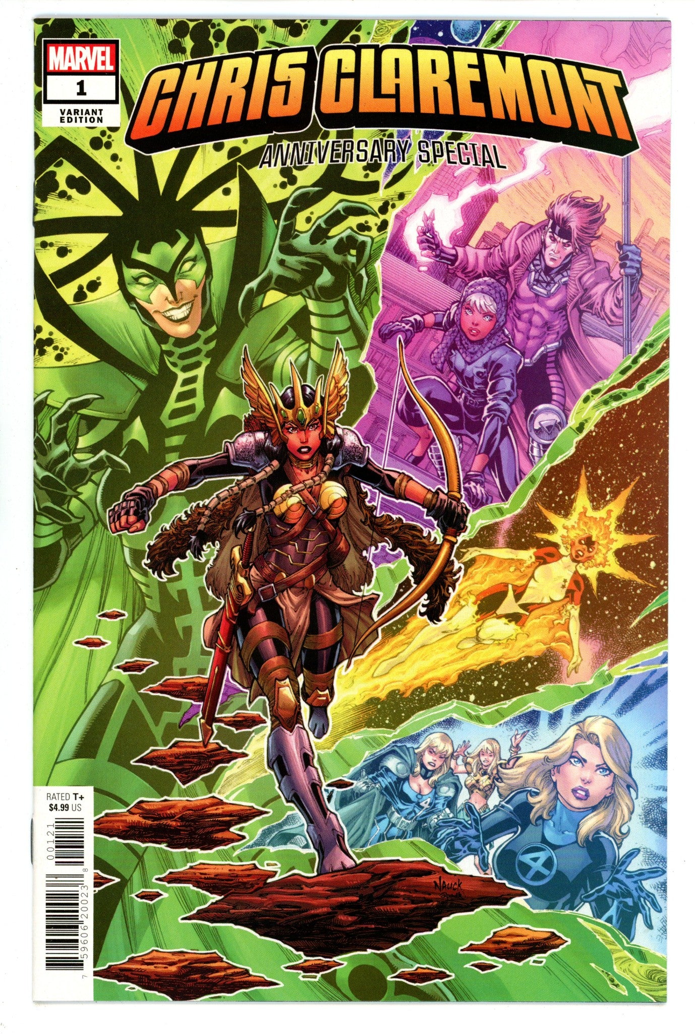 Chris Claremont Anniversary Special 1 High Grade (2021) Nauck Variant 