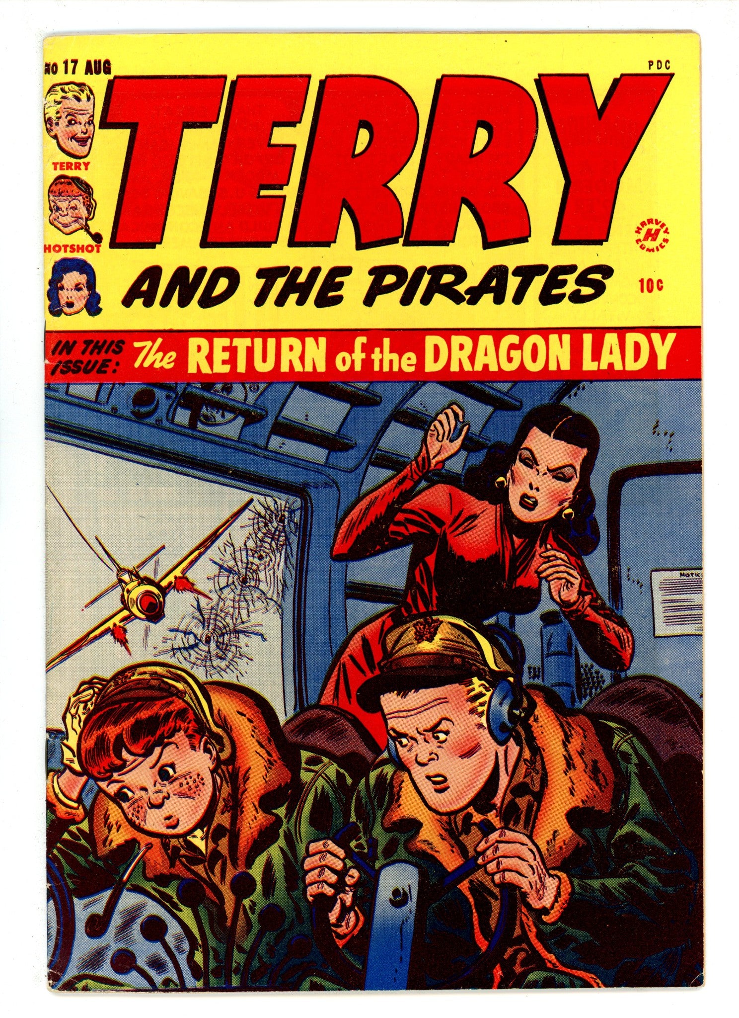 Terry and the Pirates Comics 17 FN+ (6.5) (1949) 