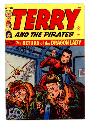 Terry and the Pirates Comics 17 FN+ (6.5) (1949) 