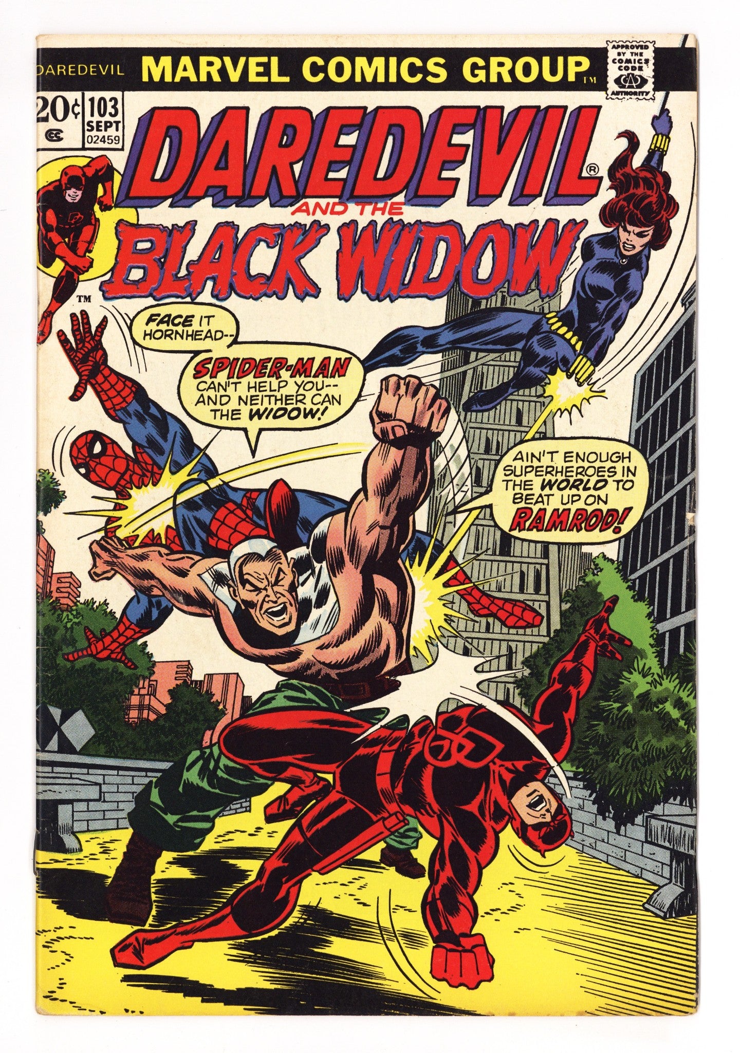 Daredevil Vol 1 103 FN (6.0) (1973) 