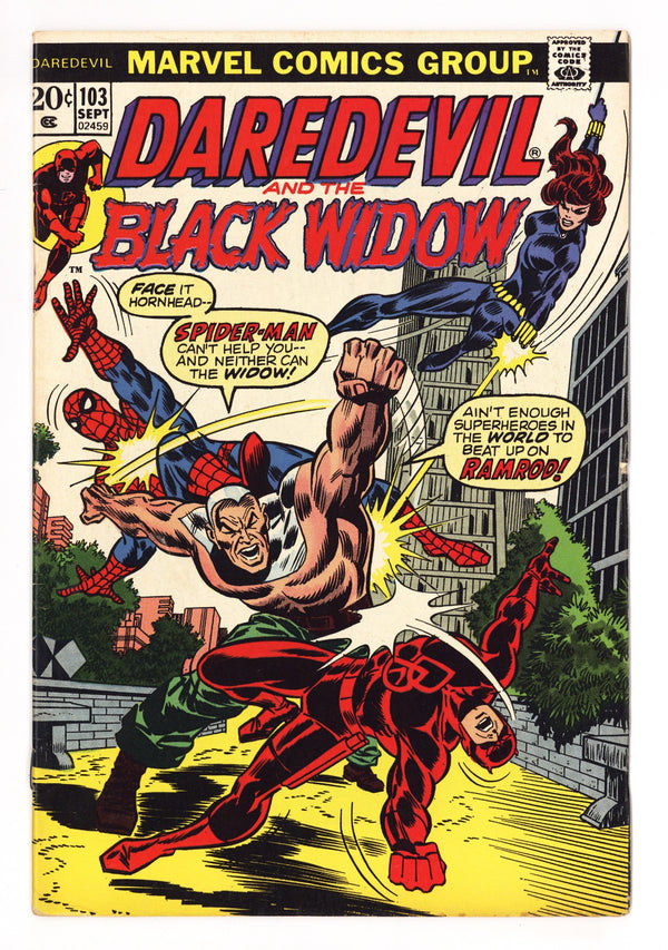 Daredevil Vol 1 103 FN (6.0) (1973)