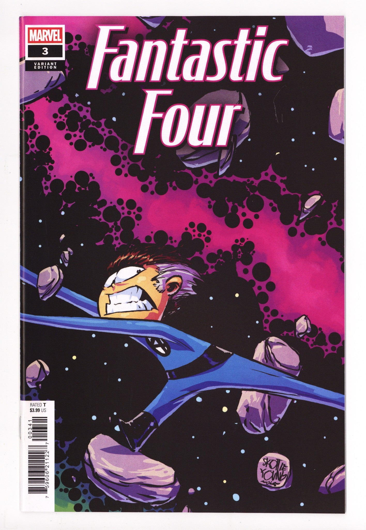 Fantastic Four Vol 8 3 Young Connecting Variant (2025)