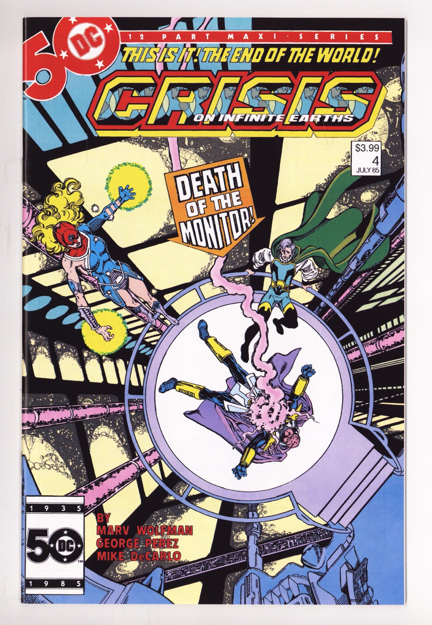 Crisis on Infinite Earths 4 (Facsimile Edition) [nn] High Grade (2024) 