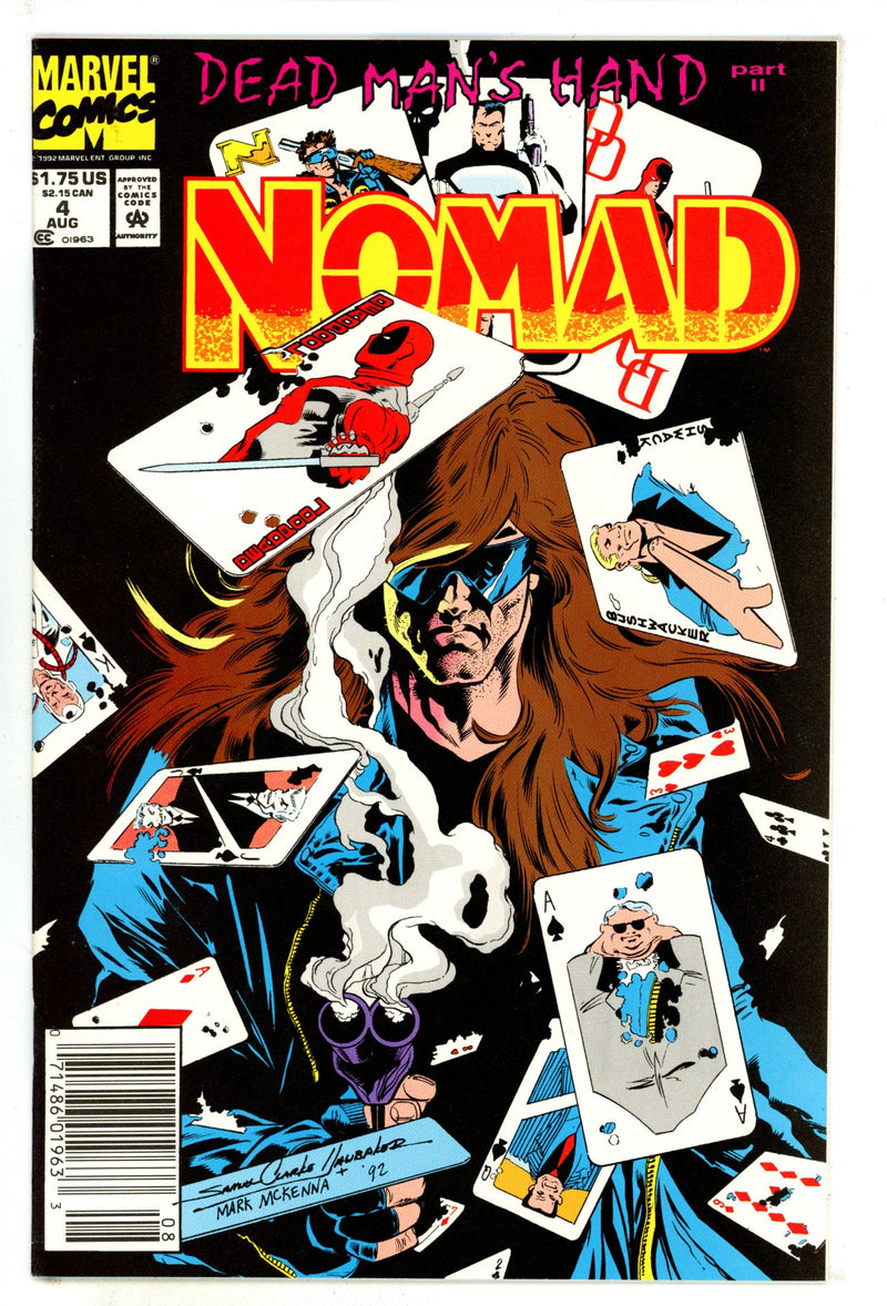Nomad Vol 2 4 High Grade (1992) Newsstand 