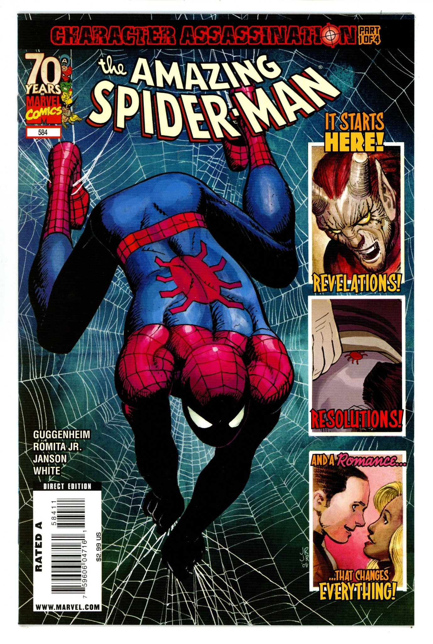The Amazing Spider-Man Vol 2 584 VF (8.0) (2009) 