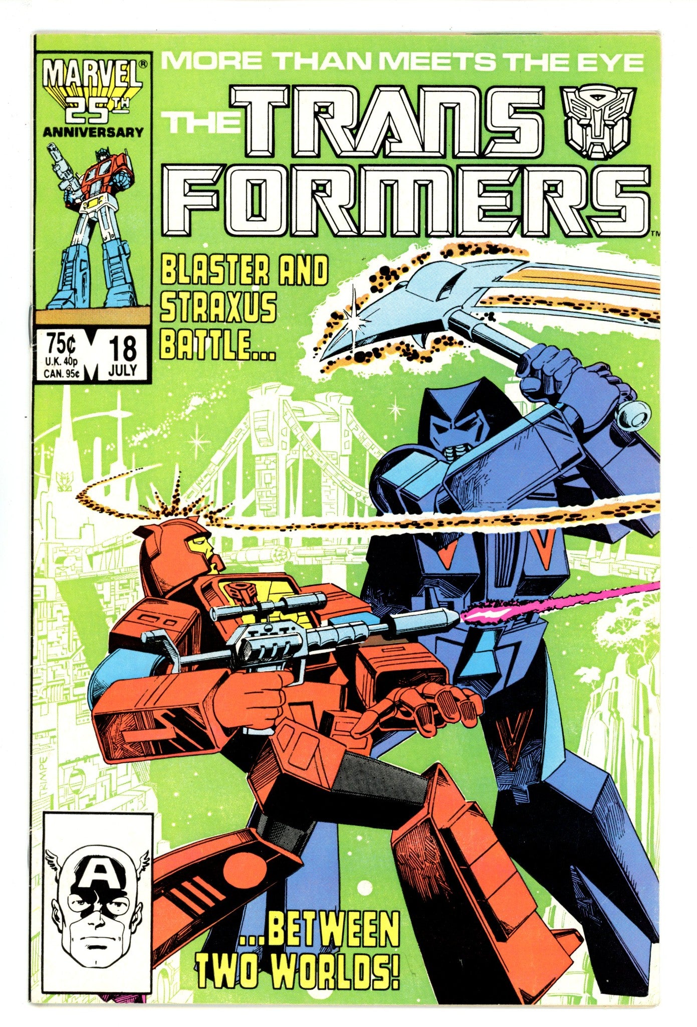 The Transformers 18 Mid Grade (1986) 
