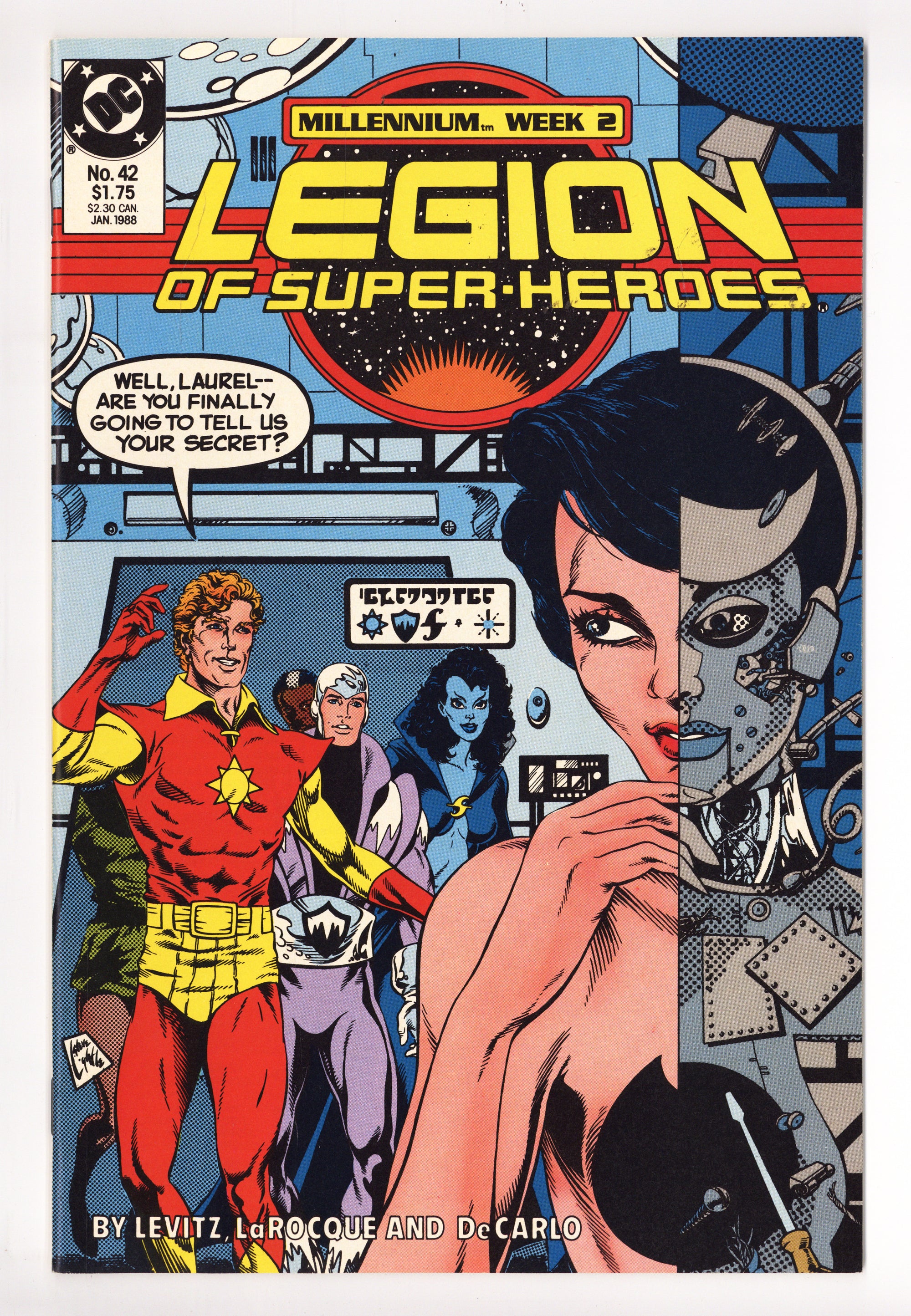 Legion of Super-Heroes Vol 3 42 High Grade (1988) 