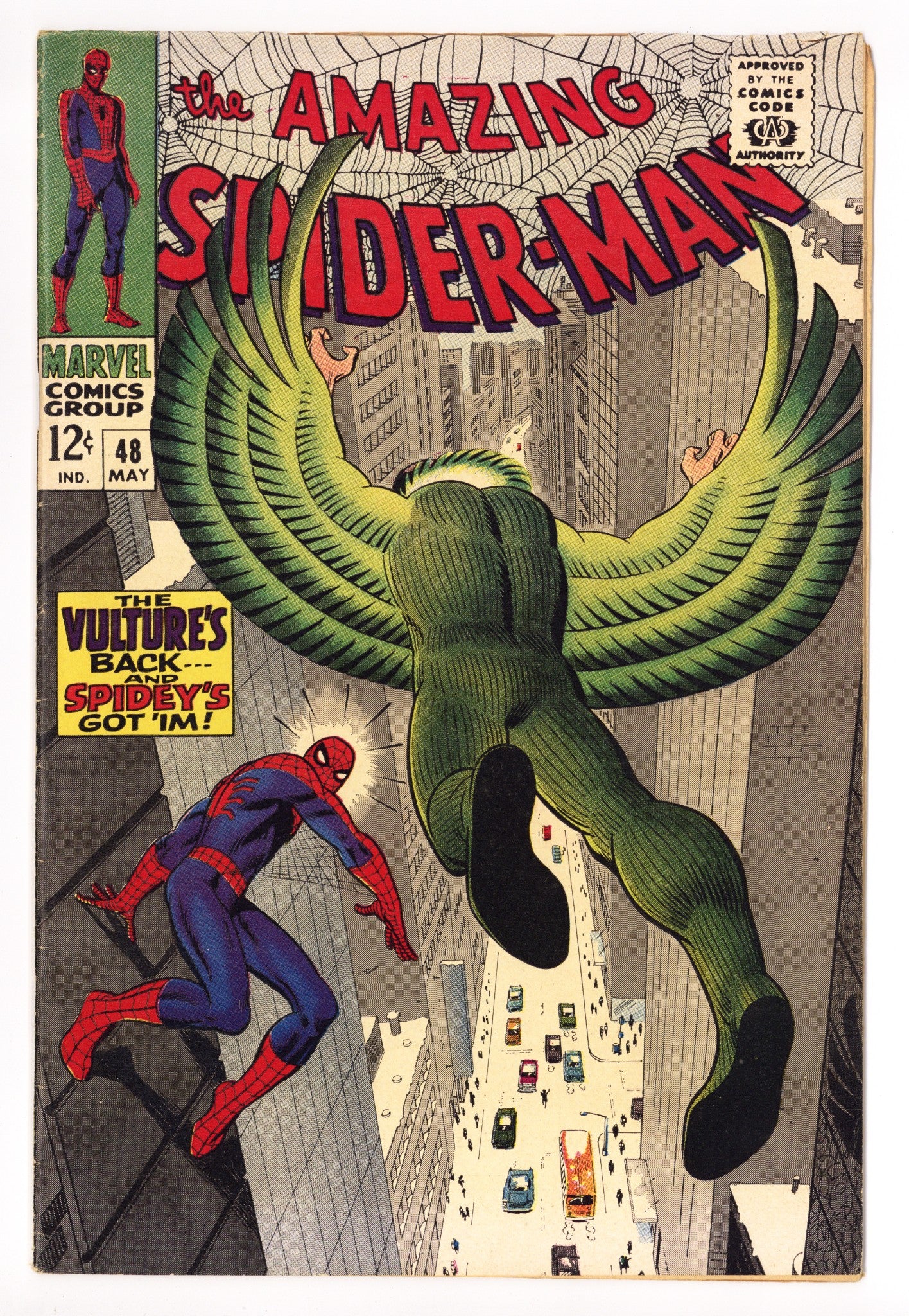 The Amazing Spider-Man Vol 1 48 FN+ (6.5) (1967) 