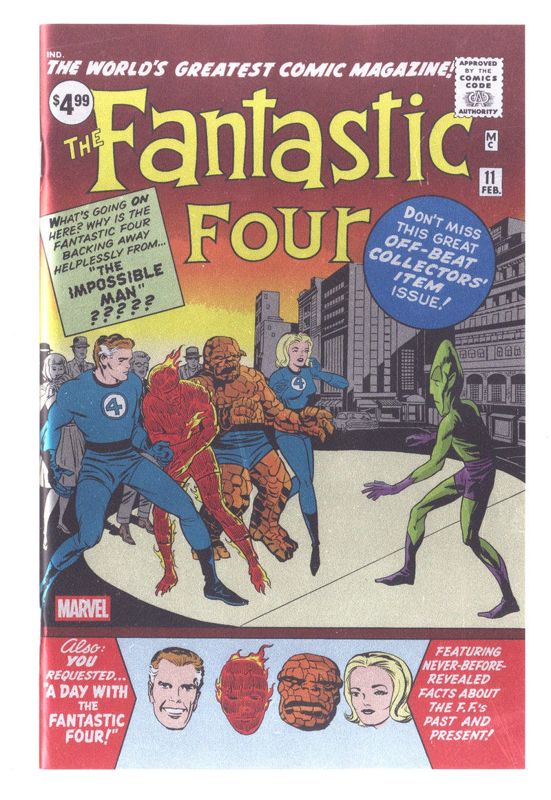 Fantastic Four Vol 1 11 Kirby Foil Foil Variant (2025)