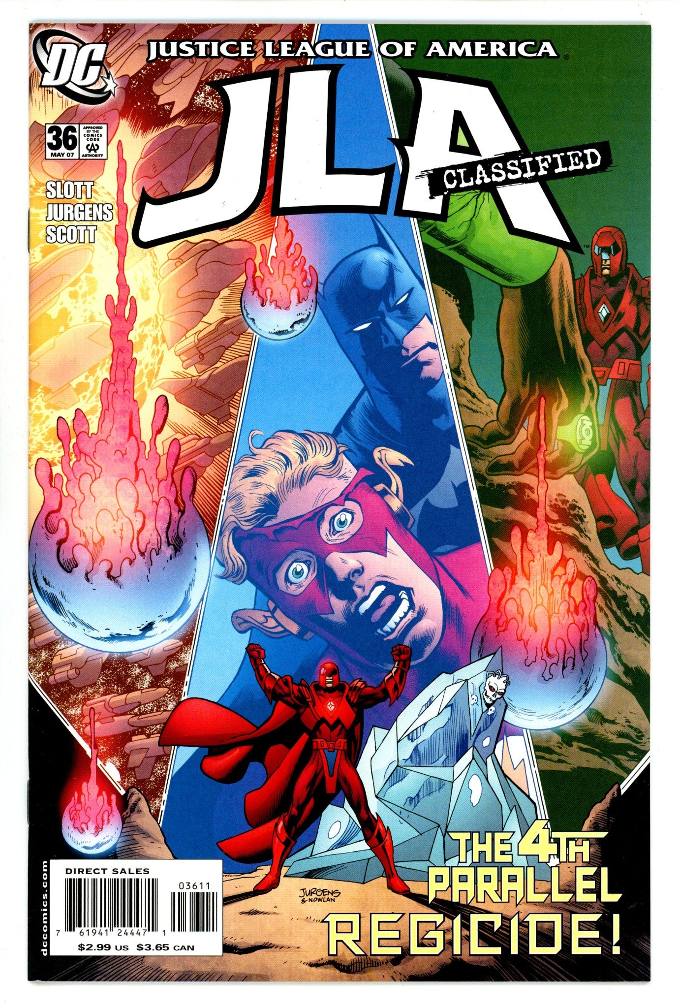 JLA: Classified  36  High Grade  (2007)   