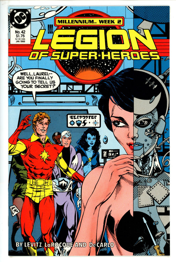 Legion of Super-Heroes Vol 3 42 (1988)