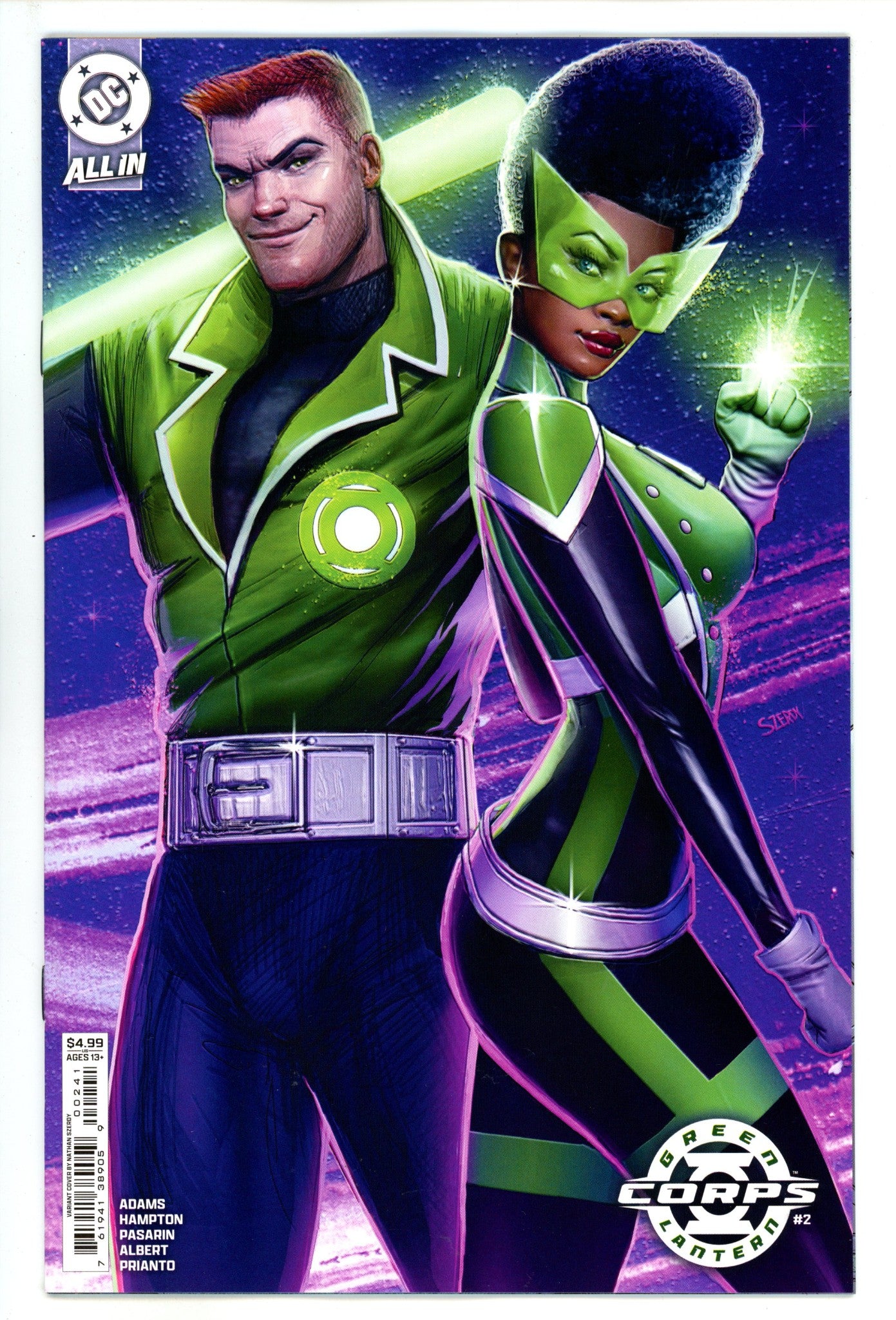 Green Lantern Corps Vol 4 2 Szerdy Variant (2025)