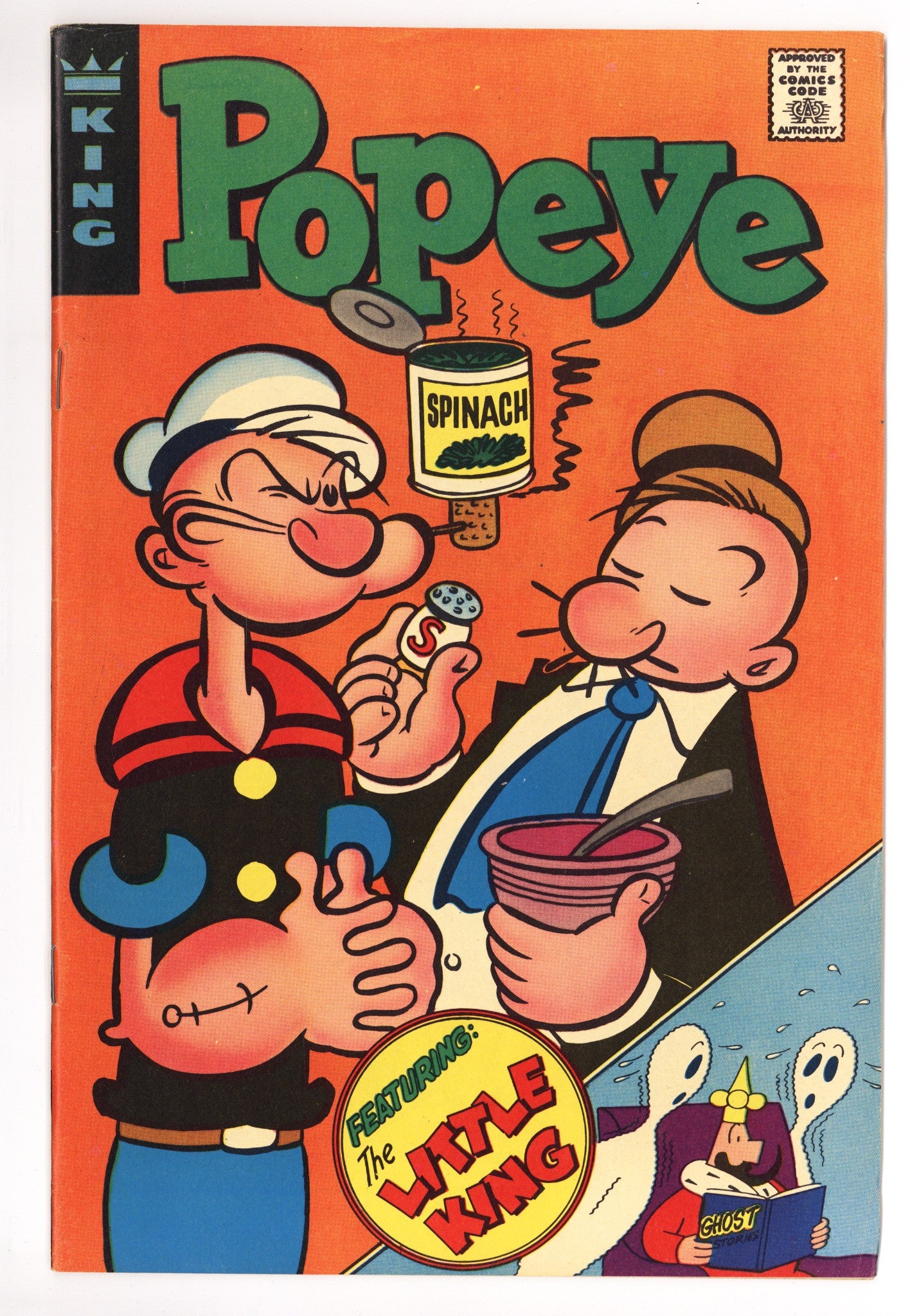 King Reading Library R-07 VF- (7.5) Popeye (1973) 