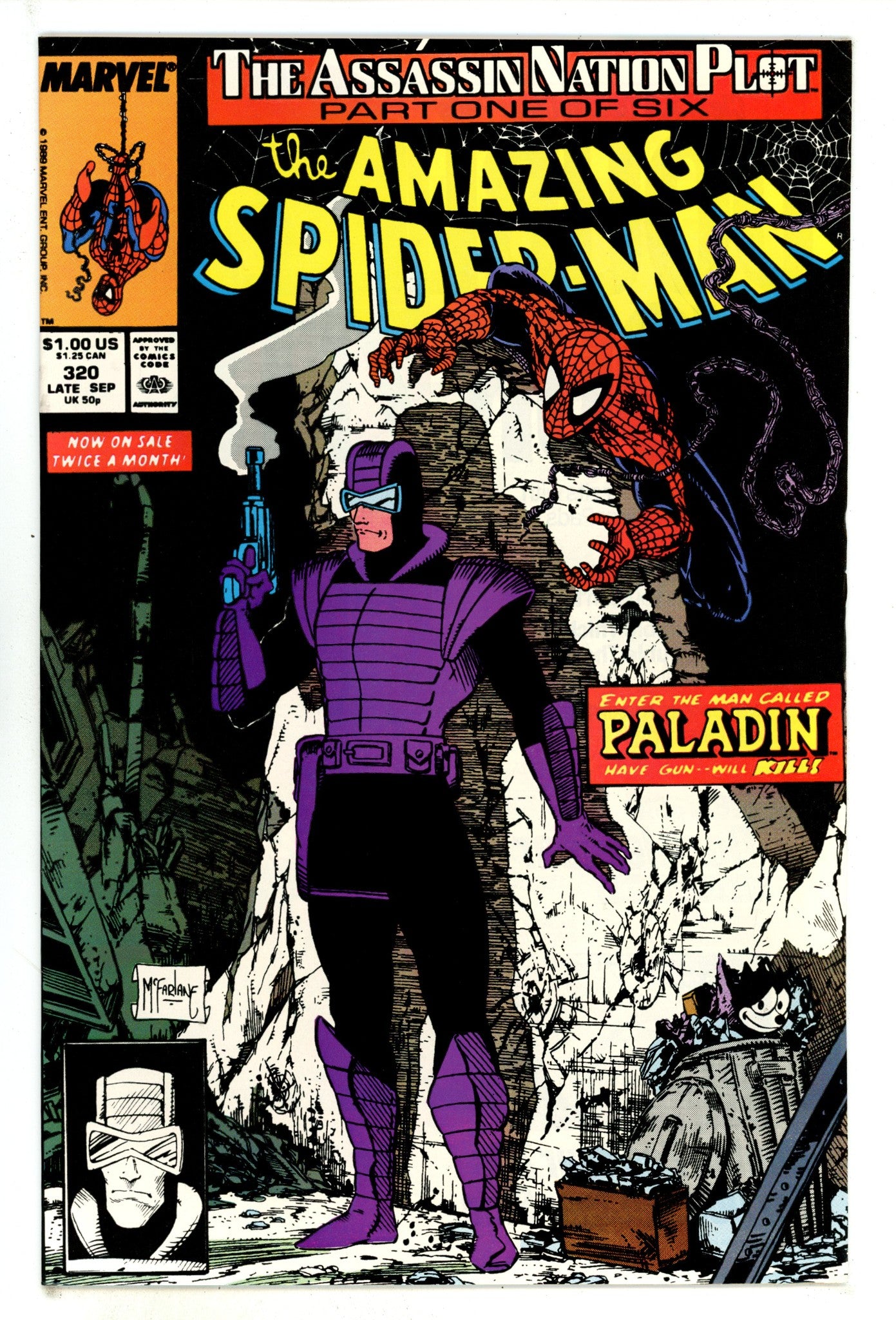 The Amazing Spider-Man Vol 1 320 VF+ (8.5) (1989) 