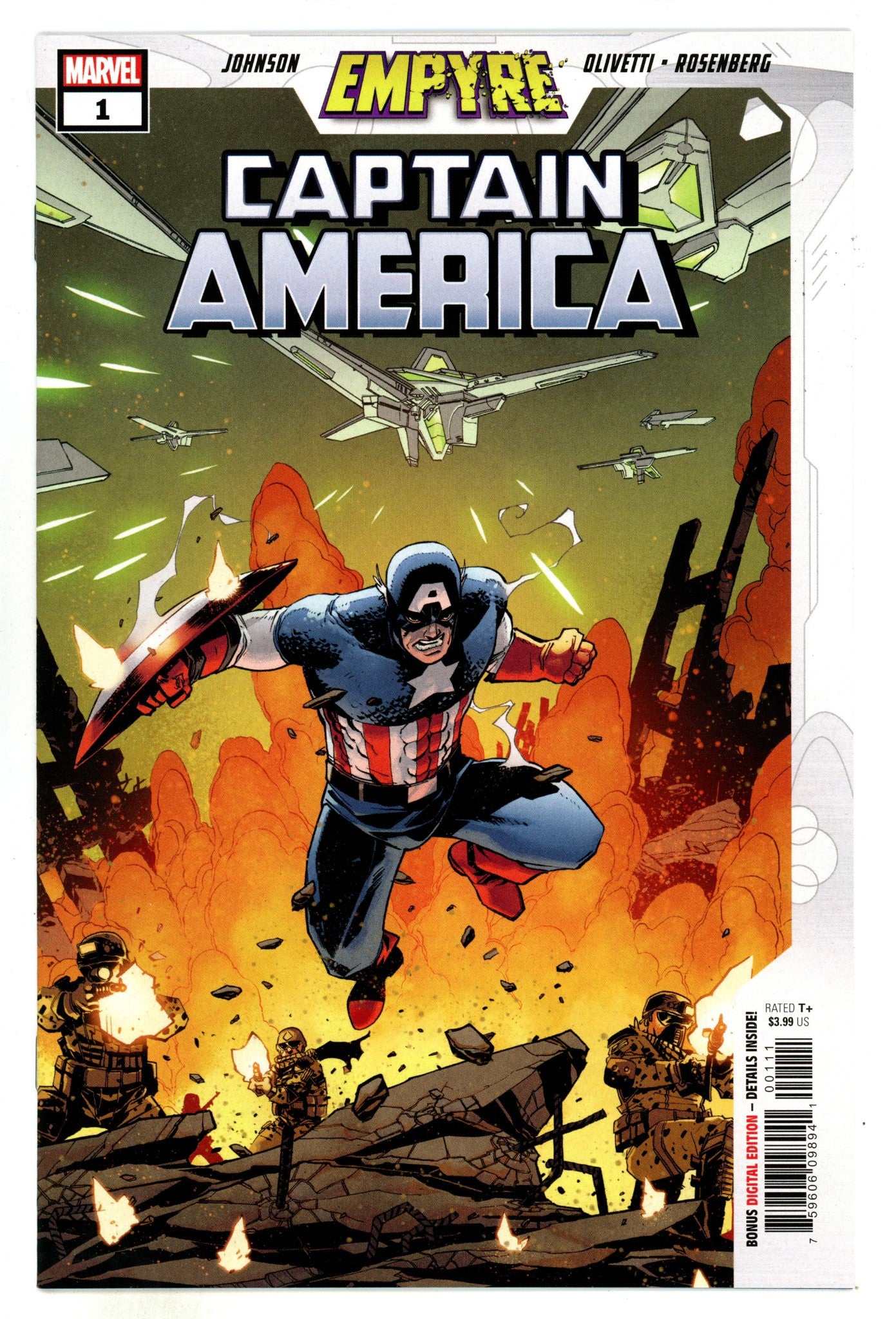 Empyre: Captain America 1 High Grade (2020) 